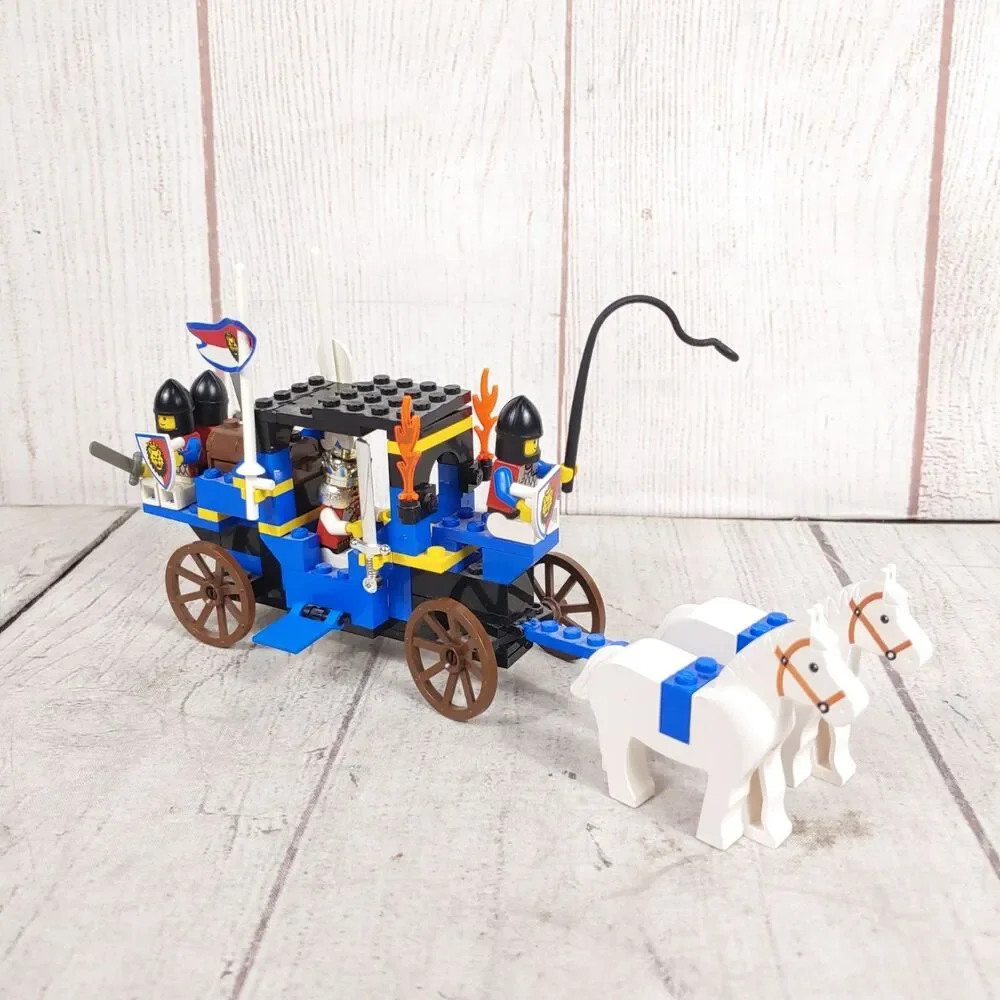 LEGO Castle: King's Carriage 6044 - 100% Complete W/ Manual - !!L@@K!!